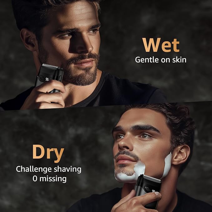 Electric Foil Shavers for Men: Mini Electric Razor for Face - Image 7