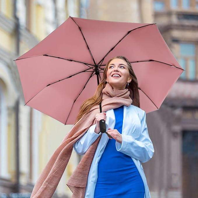 G4Free UPF 50+ UV Protection Large Travel Umbrella 42/46 Inch Auto Open Close - Image 8