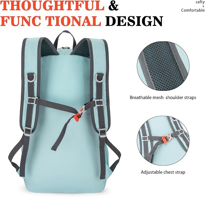 Hiking Backpack, Large 35L Travel Backpacks - Image 4