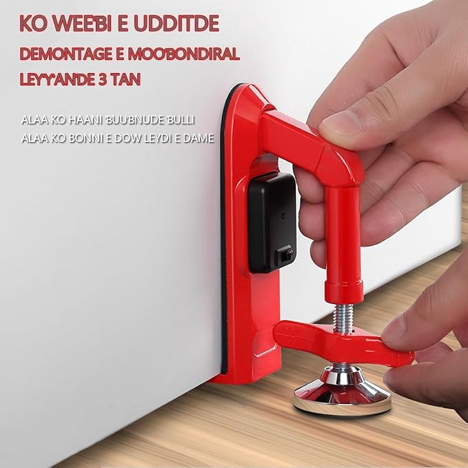 Portable Alarm Door Stopper, Portable Lock - Image 3