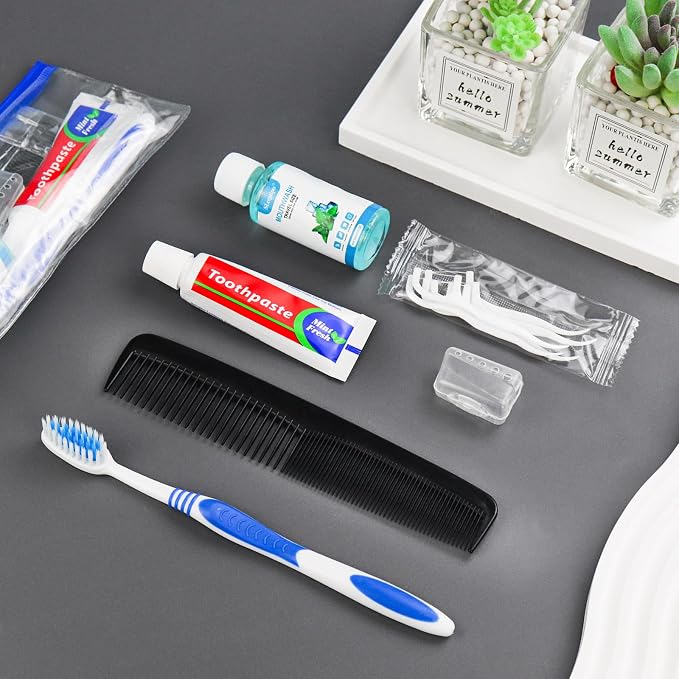 30 Set Travel Toothbrush Kit Bulk, Disposable Toothbrush - Image 8