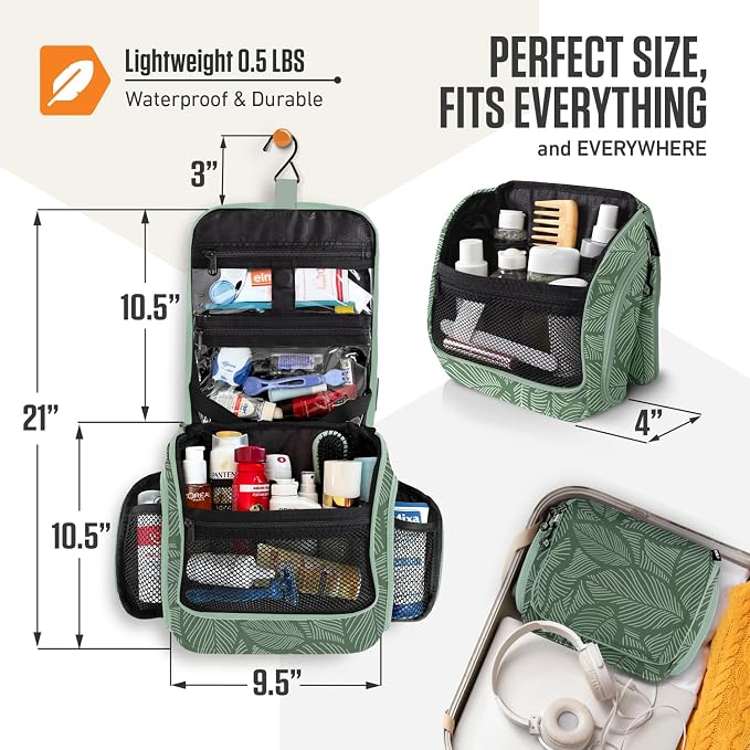 VENTURE 4TH Hanging Travel Toiletry Bag - Image 2