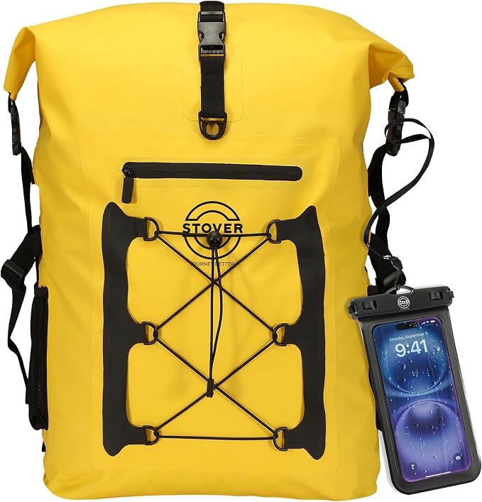 STOVER 5/10/25/30/40/55L Waterproof Backpack- Floating Dry Bag by STOVER