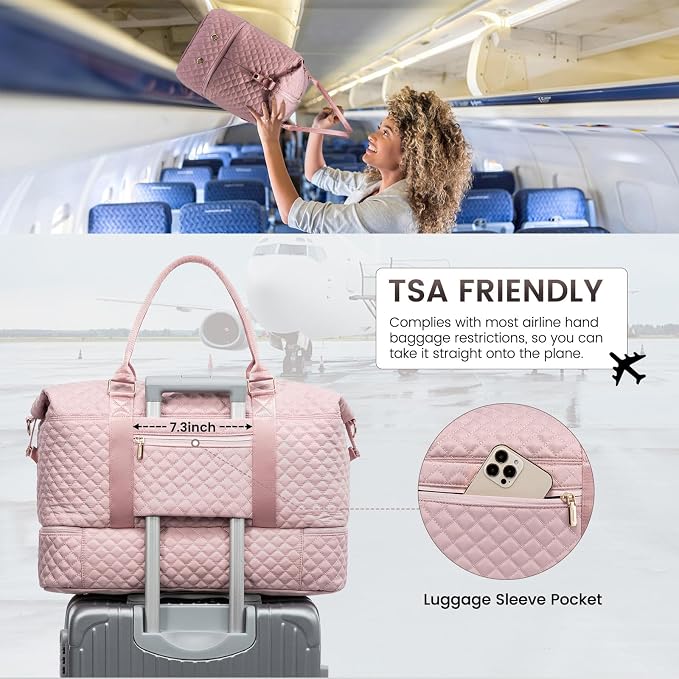 LOVEVOOK Travel Duffle Bag, Weekender Bags - Image 4