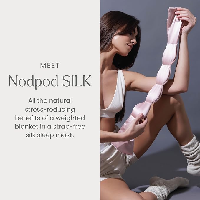 Nodpod Gentle Pressure Silk Sleep Mask | Patented Light Blocking Design - Image 2