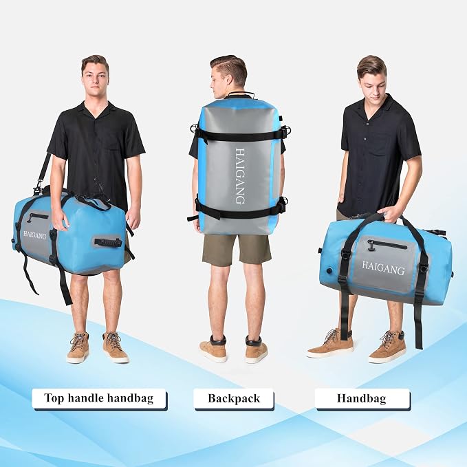 110L Waterproof Duffel Bag Travel Dry Bag, Large Capacity, Adjustable Thickened - Image 3