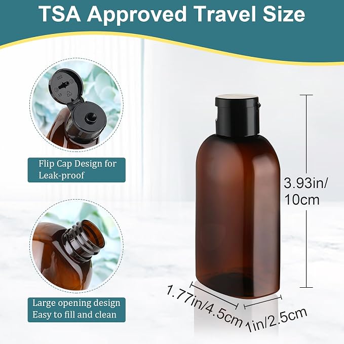 Cosywell Travel Bottles for Toiletries - Image 2