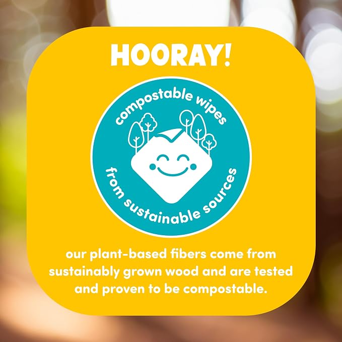 Yipes! Kids Face and Hand Wipes | Compostable Wet Wipes - Image 8