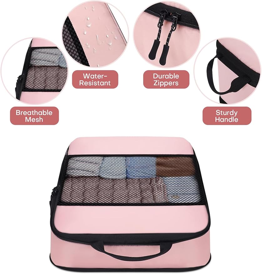6 PCS Set Compression Packing Cubes - Image 4