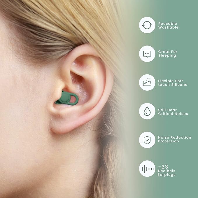 Silicone Ear Plugs for Noise Reduction - Image 4