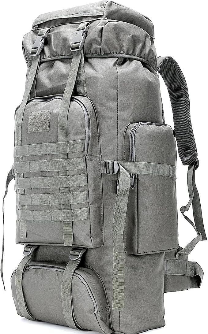 King'sGuard 70L Camping Hiking Backpack Tactical Backpack Military Molle by King%27sGuard