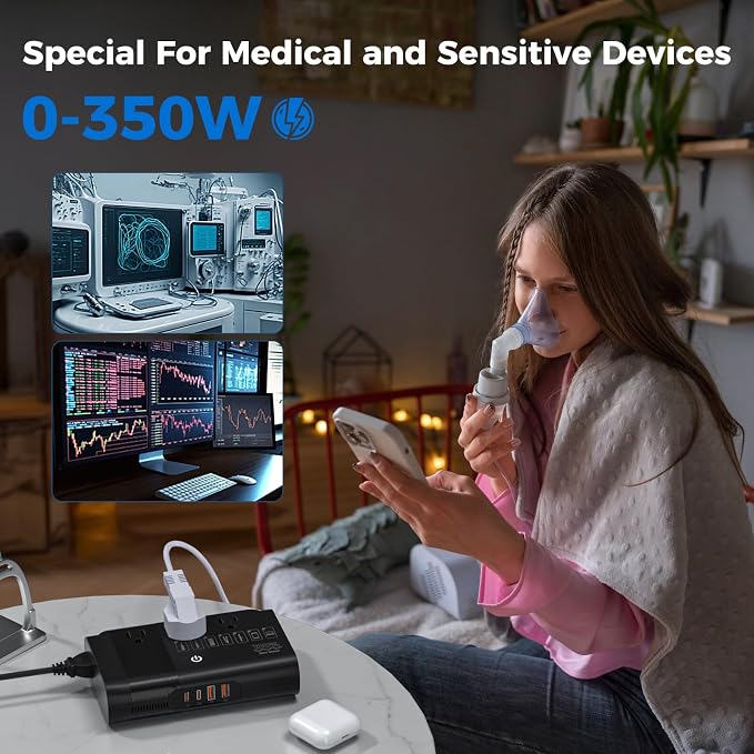 500W Pure Sine Wave Voltage Converter US to Europe, 220V to 110V Converter - Image 9