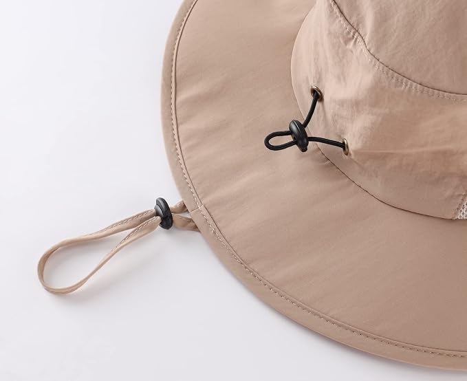 Home Prefer UPF50+ Mens Sun Hat Wide Brim Fishing Hat - Image 5