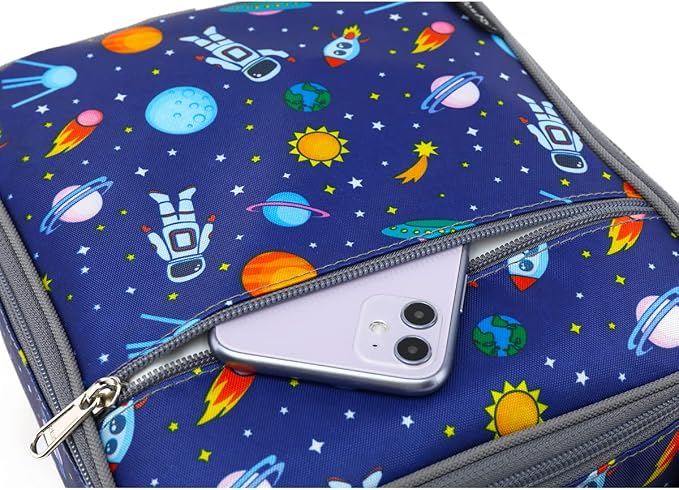FlowFly Kids Lunch box Insulated Soft Bag Mini Cooler Back to School Thermal - Image 7