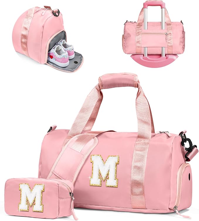 Gifts for 3 4 5 6 7 8 9 10 Year Old Girls-Girl Gym Bag by Vogewood