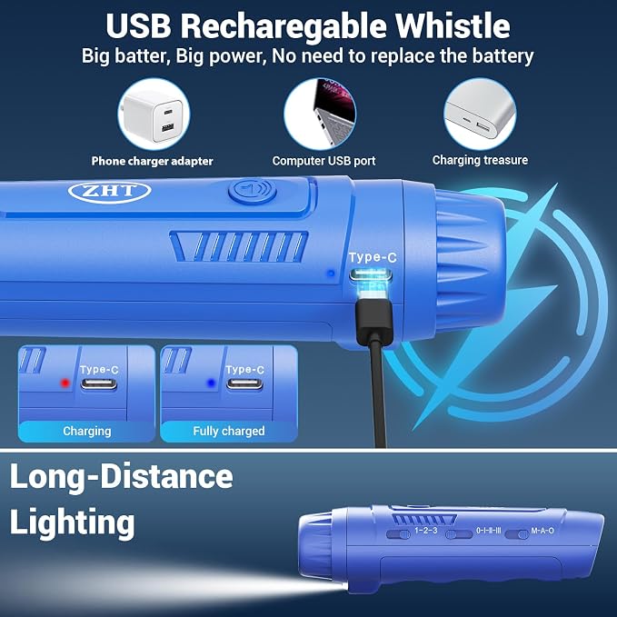 ZHT Electronic Whistle for Coaches, Teachers - Image 3