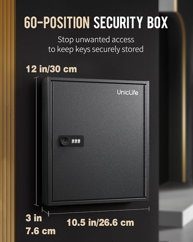 Uniclife 60 Position Slotted Key Cabinet - Image 2