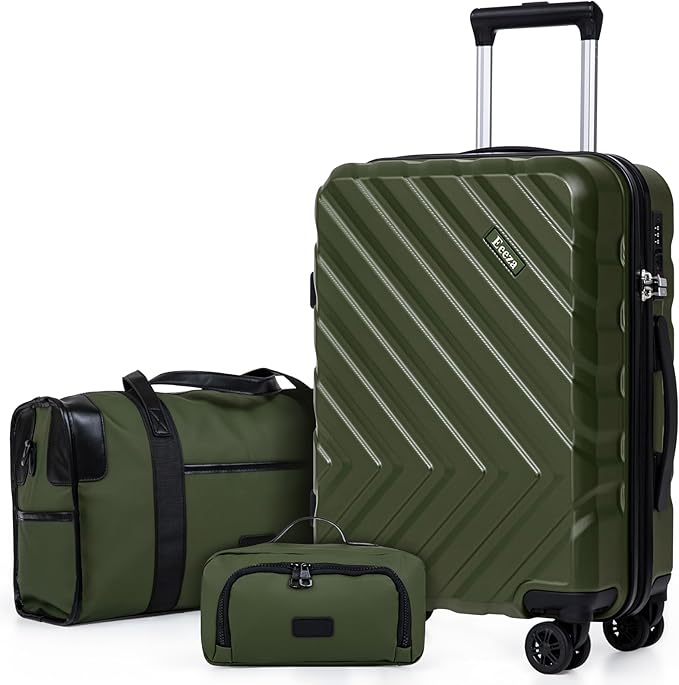 Luggage Sets 3 Piece, Suitcases by Eeeza