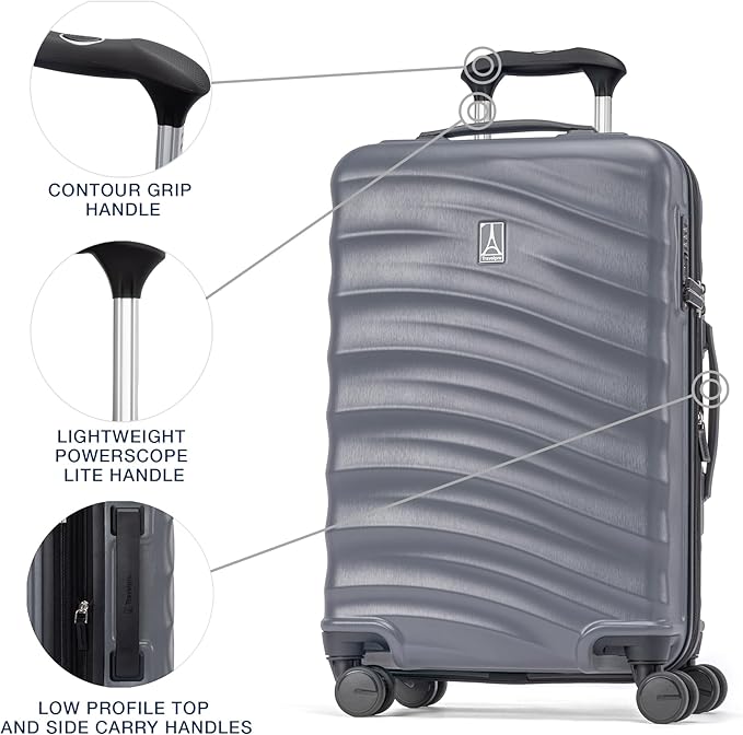 Travelpro Maxlite Air V2 Hardside Expandable Carry on Luggage, 8 Spinner Wheels - Image 2