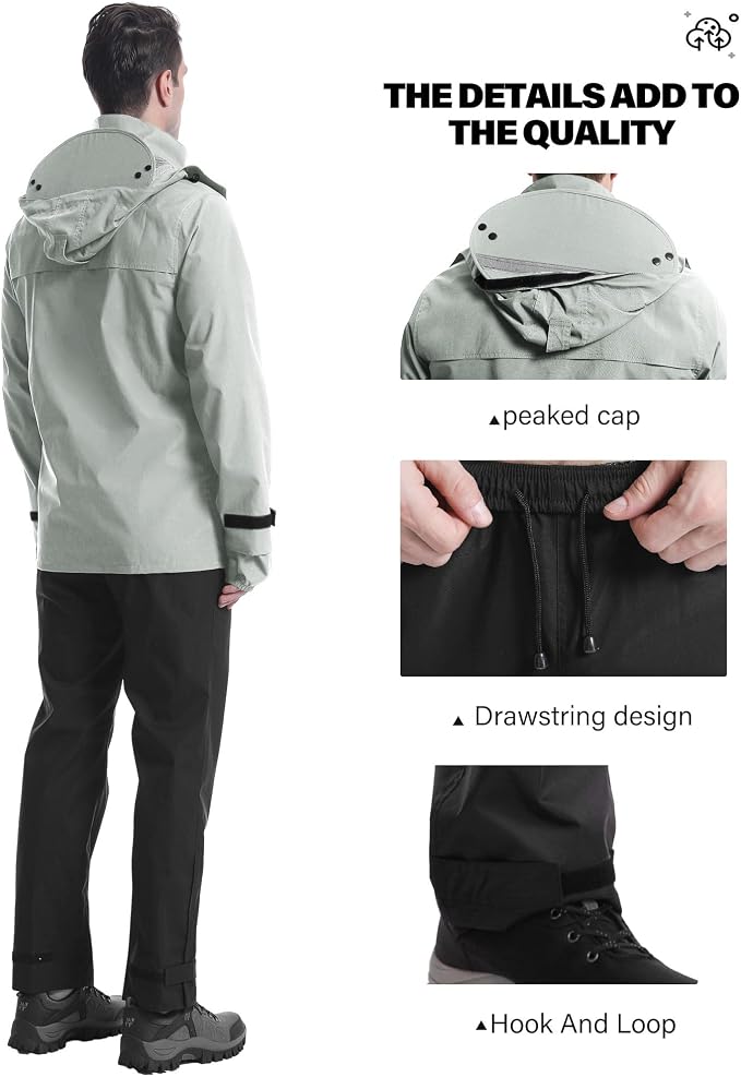 iCreek Rain Suit Waterproof Jacket - Image 5