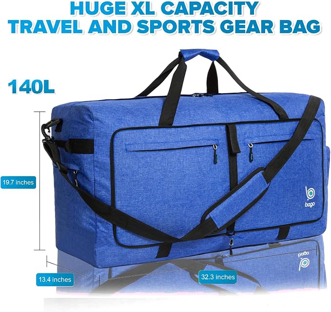 Bago Big XXL Foldable Duffel Bags - Image 5