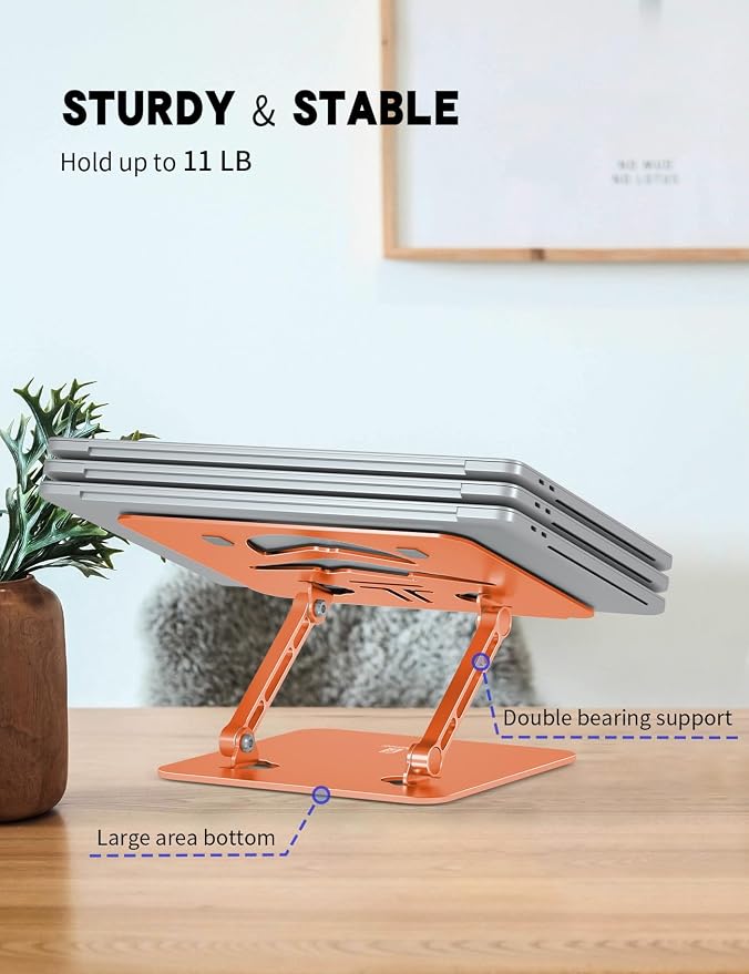 Laptop Stand, Ergonomic Adjustable Computer Stand - Image 4