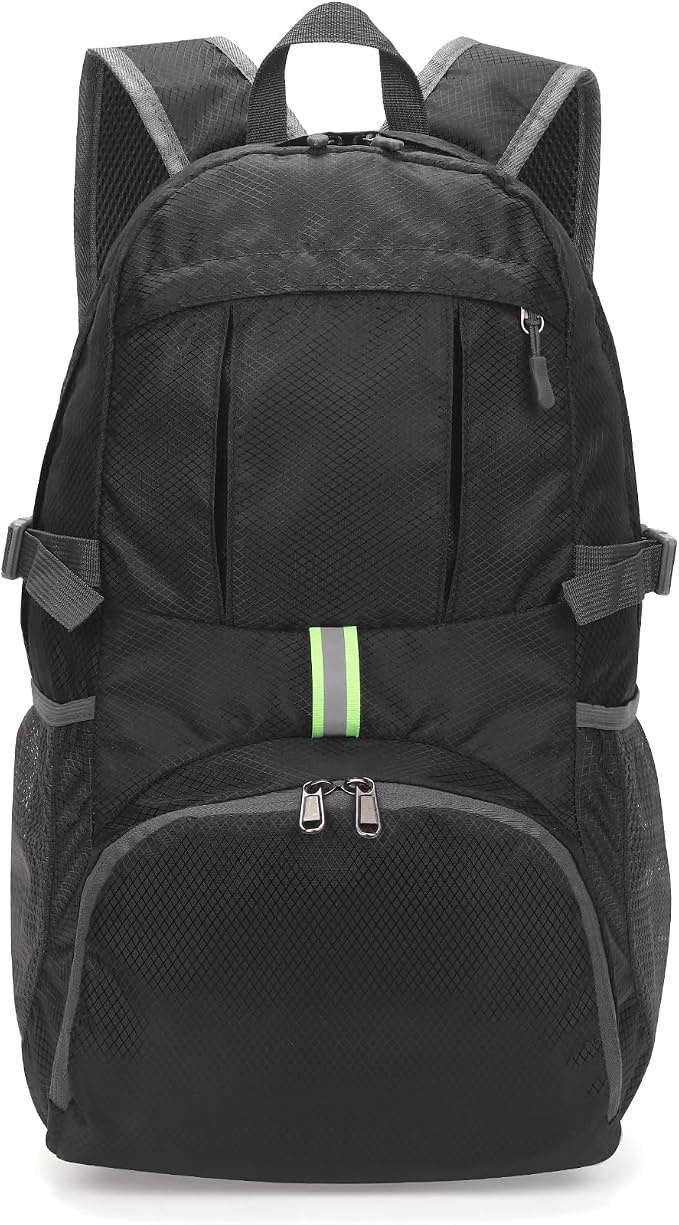 Yaopeing Lightweight Backpack, 25L Foldable Hiking Packable, Water Resistant by Yaopeing
