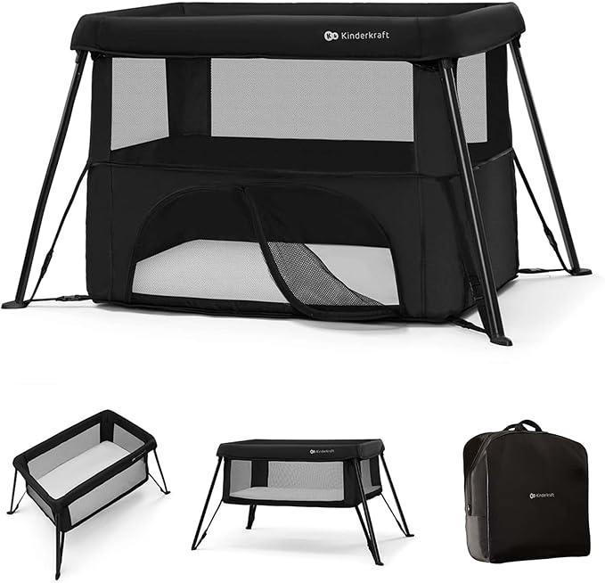 Kinderkraft CAMI 3-in-1 Baby Bed, Travel Bed by Kinderkraft