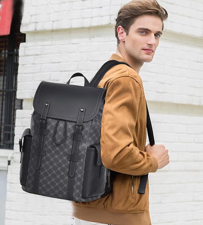 KingTo Laptop Backpack for Men Luxury Anti-Theft Travel Backpack Casual - Image 6