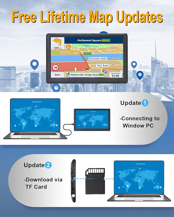 OHREX N800 GPS Navigator for Car - Image 2