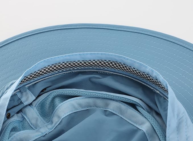 Home Prefer UPF 50+ Men's Sun Hat Wide Brim Bucket Hat UV Protection Hat - Image 9