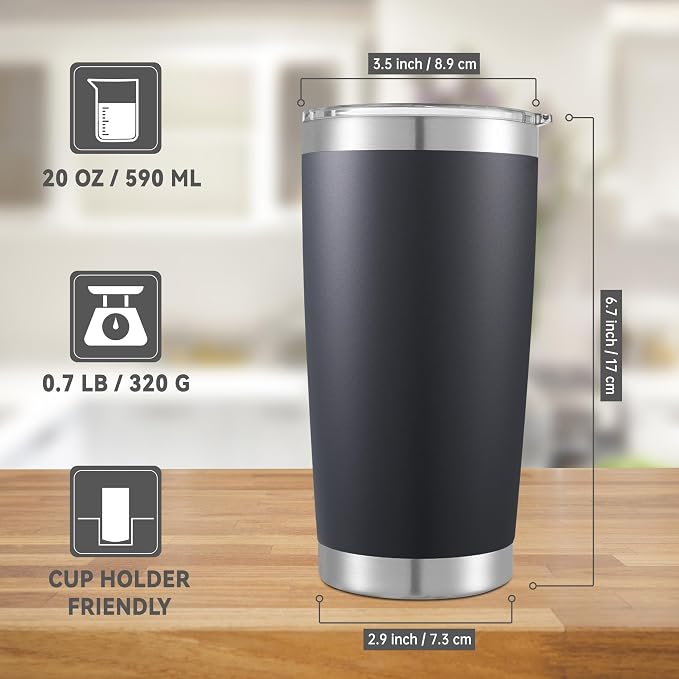 20 oz Tumbler Stainless Steel Tumblers - Image 5