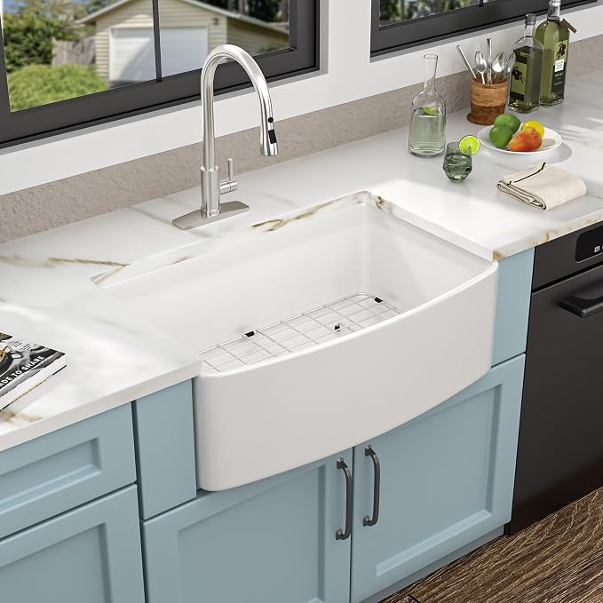 33x19 Farmhouse Kitchen Sink - Image 2