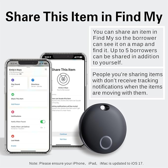 Reyke Smart Tag, Works with Apple Find My, Item Locator - Image 6
