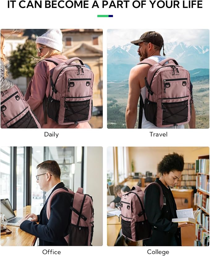 WATERFLY Travel Hiking Casual Backpack: 22L Lightweight Everyday Outdoor City - Image 7