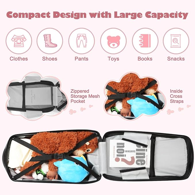iubest Scooter Luggage Carry On Scooter Suitcase - Image 4