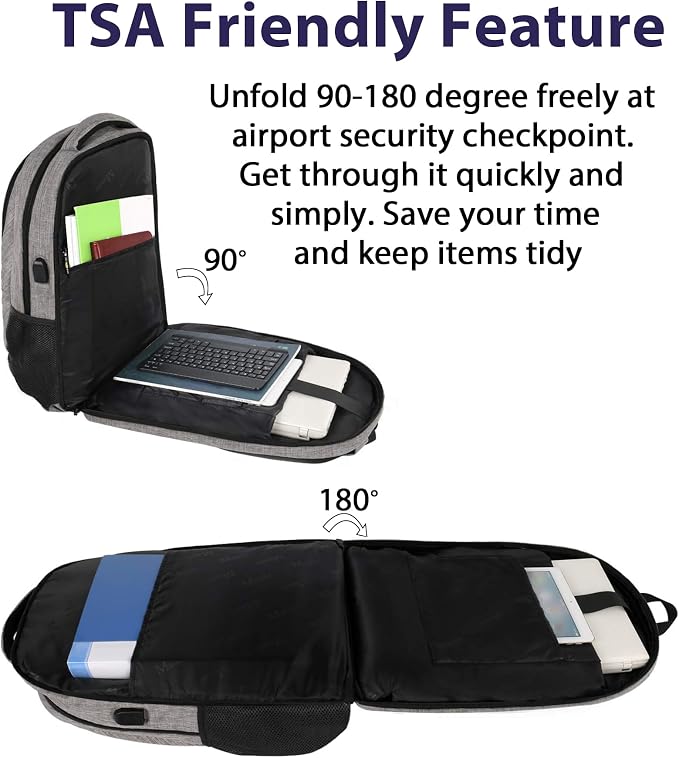 MATEIN 15.6 Inch Student Laptop Backpack, 20 L Airline Personal Item College - Image 2