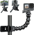 Jaws Flex Super Clamp Mount Gooseneck Tripod Desk Table Strolle Vlog Video by telesin