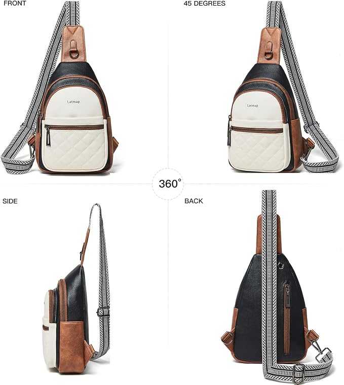 Sling Bag For Women Fanny Pack Crossbody Travel Shoulder Belt Bags Tote - Image 7