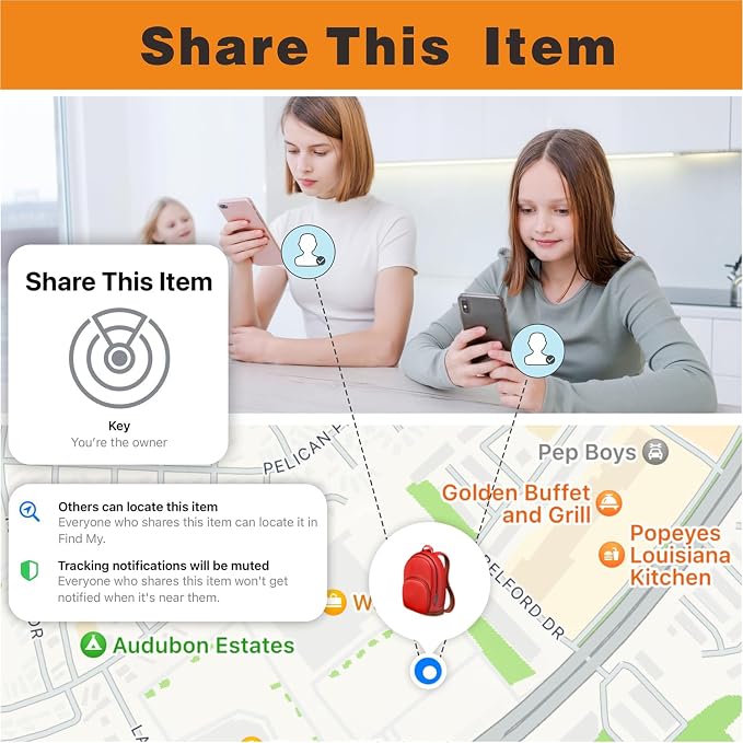 Air Tracker 4 Pack, Smart Bluetooth Tracker Works - Image 4
