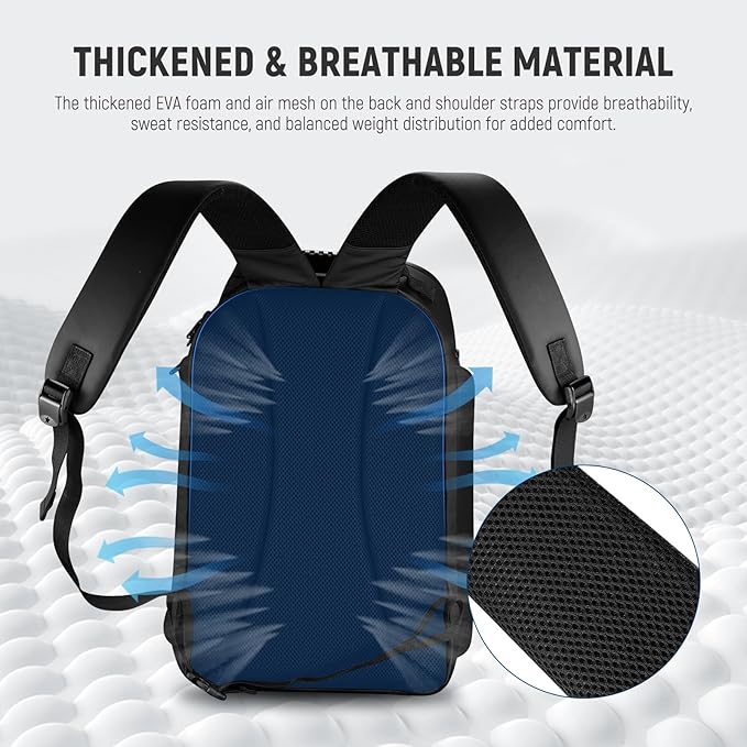 NEEWER BASICS Camera Bag for Photographer, Water Resistant Digital Cam Backpack - Image 6