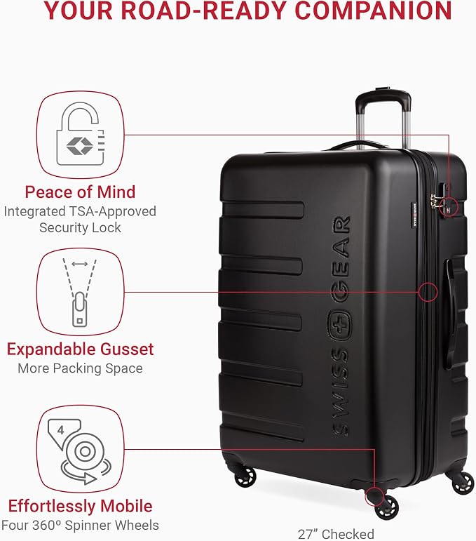 SwissGear 7366 Hardside Expandable Luggage - Image 3