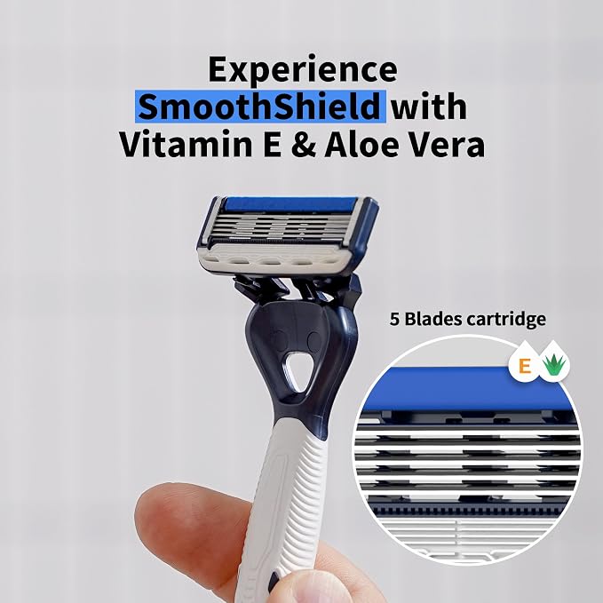 DORCO Pace Pro 5 Disposable Razors, 9 pack - Image 4