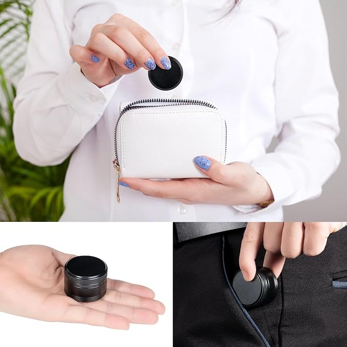 XHT Small Round Black Pill Box - Image 6