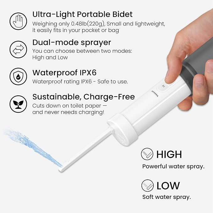 VOVO Go Portable Electric Bidet - Image 4
