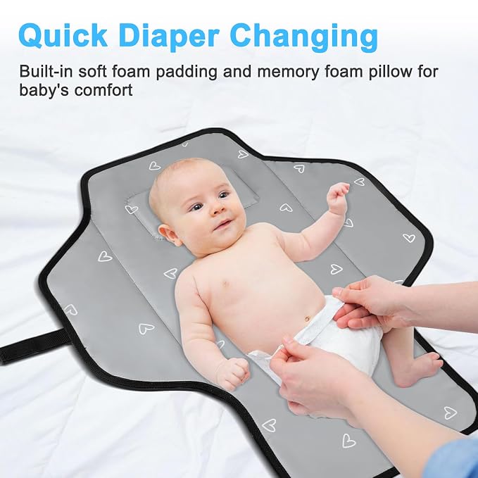 Baby Portable Changing Pad Travel - Image 5