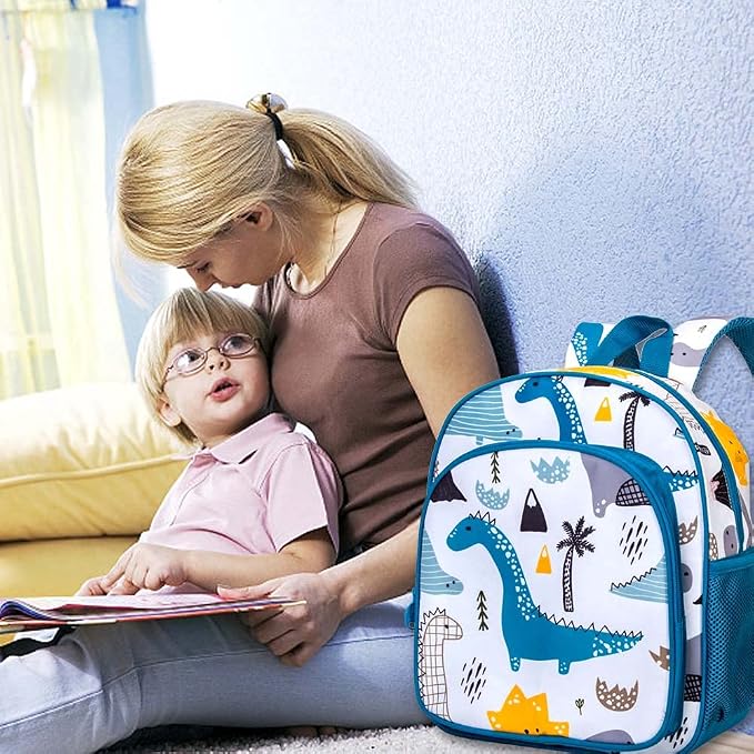 CCJPX Toddler Backpack for Boys Girls, Dinosaur Unicorn Cat Preschool Bookbag - Image 6