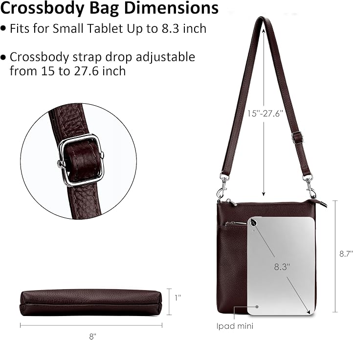 befen Genuine Leather Small Crossbody Purses - Image 4