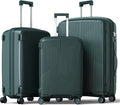 Nazhura Luggage Set, 3-Piece Hardside Suitcase Set, 20-inch Carry On, 28-inch by NazhuraGoodCompanionAtHome