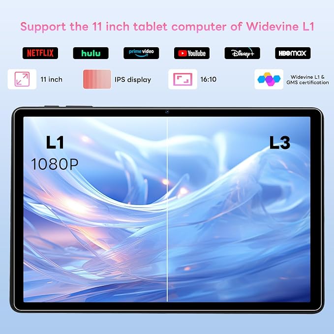 11" Tablet, Android 14 with Octa-core Processor, 12GB+128GB, 1TB Expandtion - Image 4